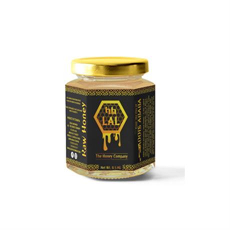 ላል የአዲስ አበባ ማር በጠርሙስ 0.5ኪግ / LAL HONEY Addis Ababa with Glass 0.5kg