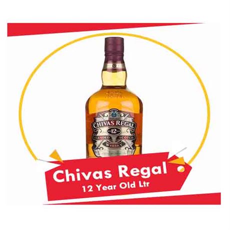 Chivas Regal 12 Year Old Ltr