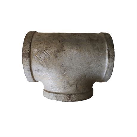 Galvanized fitting treaded T 2"