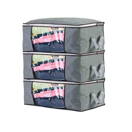 Zippered space saving storage bag /Closet organizer