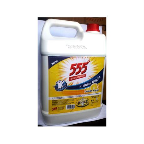 555 Liquid  Detergent 5kg Lemon