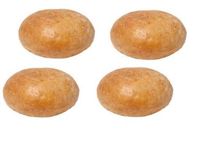 Circle Bread White 100gm Pack of 4 - ክብ ዳቦ ነጭ