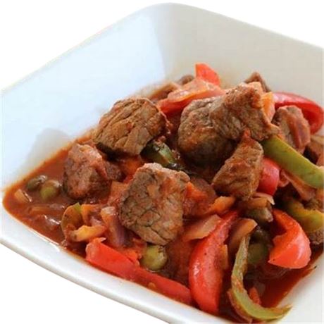 የፍየል ጥብስ 200ግ - Stir Fried Goat Meat 200g